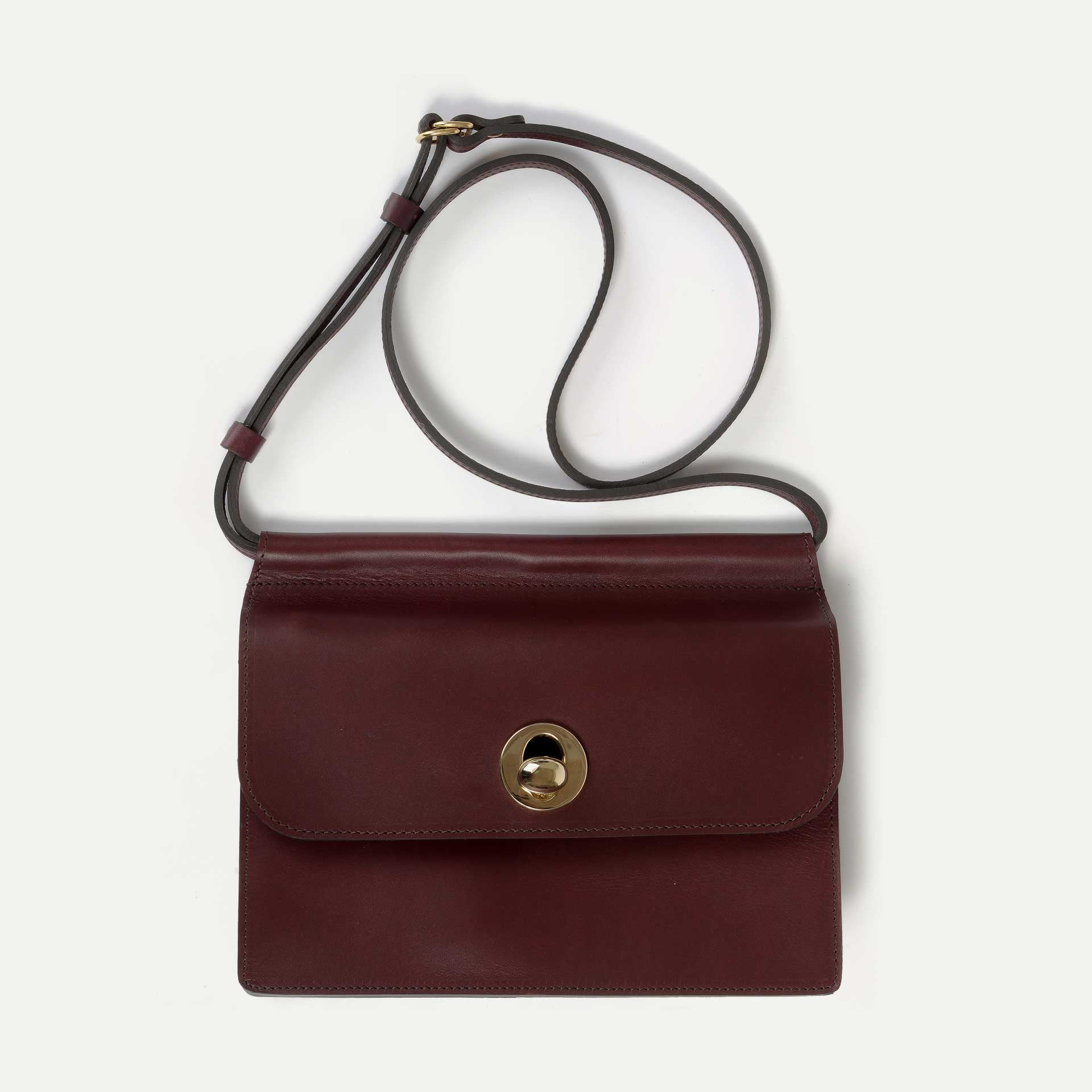 Leather handbag made in France – Bleu de Chauffe